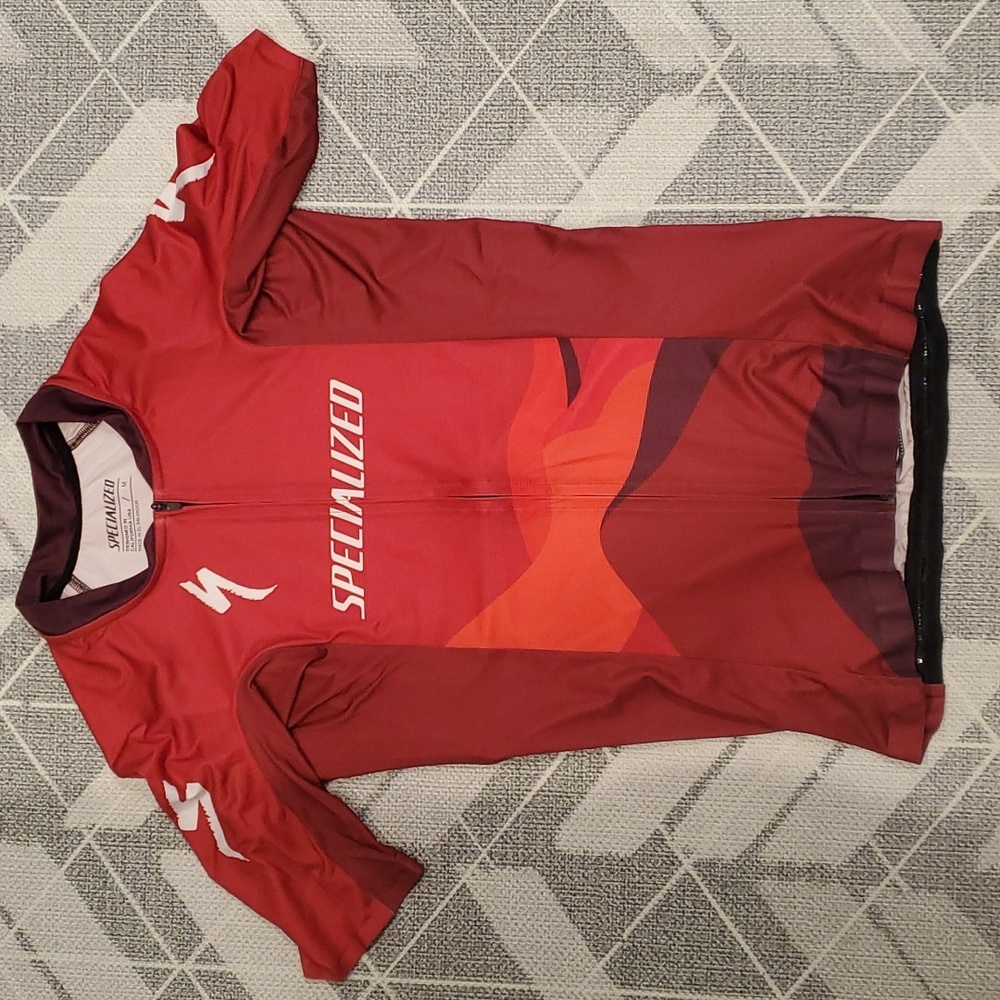 Men's Specialized Cycling Short Sleeve Full zip Jersey